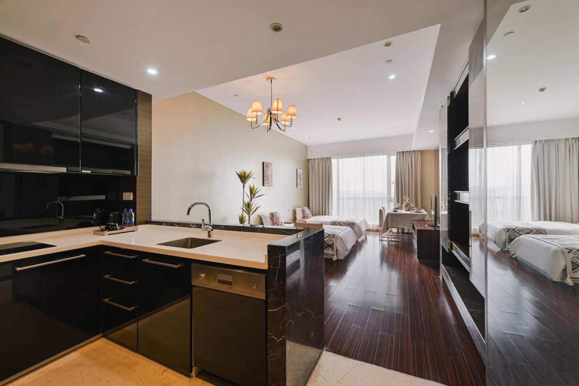 Snug Gaokong Jiangjing Hotel Kuangcsou Kültér fotó